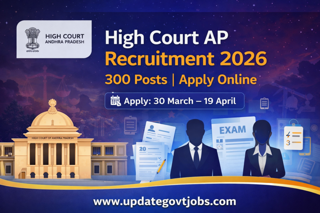 AP High Court Recruitment 2026 notification