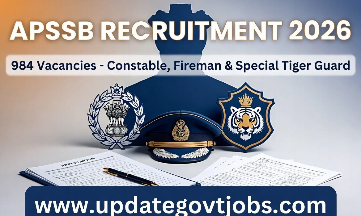 APSSB recruitment 2026 various posts