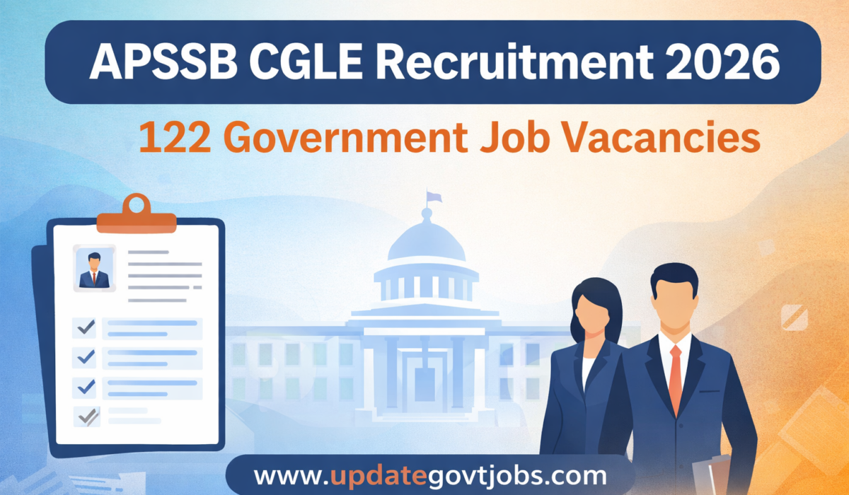 Arunachal Pradesh combined graduate recruitment 2026 (APSSSB)