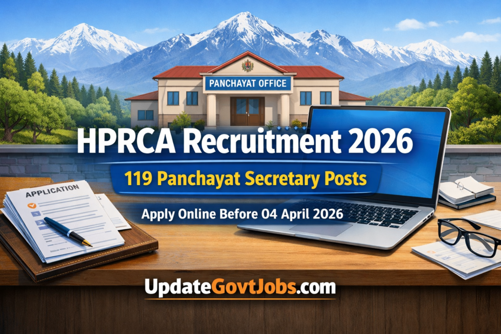 HPRCA Recruitment 2026