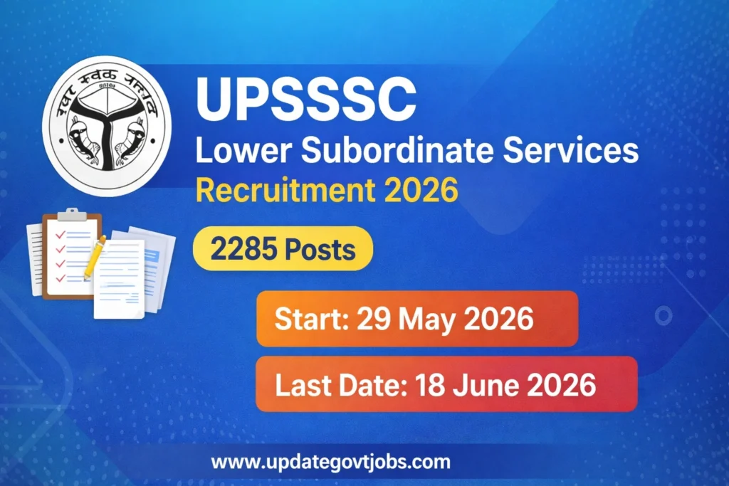 upsssc_recruitment_2026_lower subordinate staff