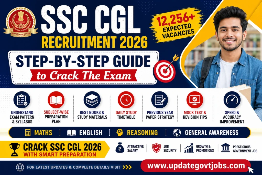 SSC CGL 2026 step by step guide to crack